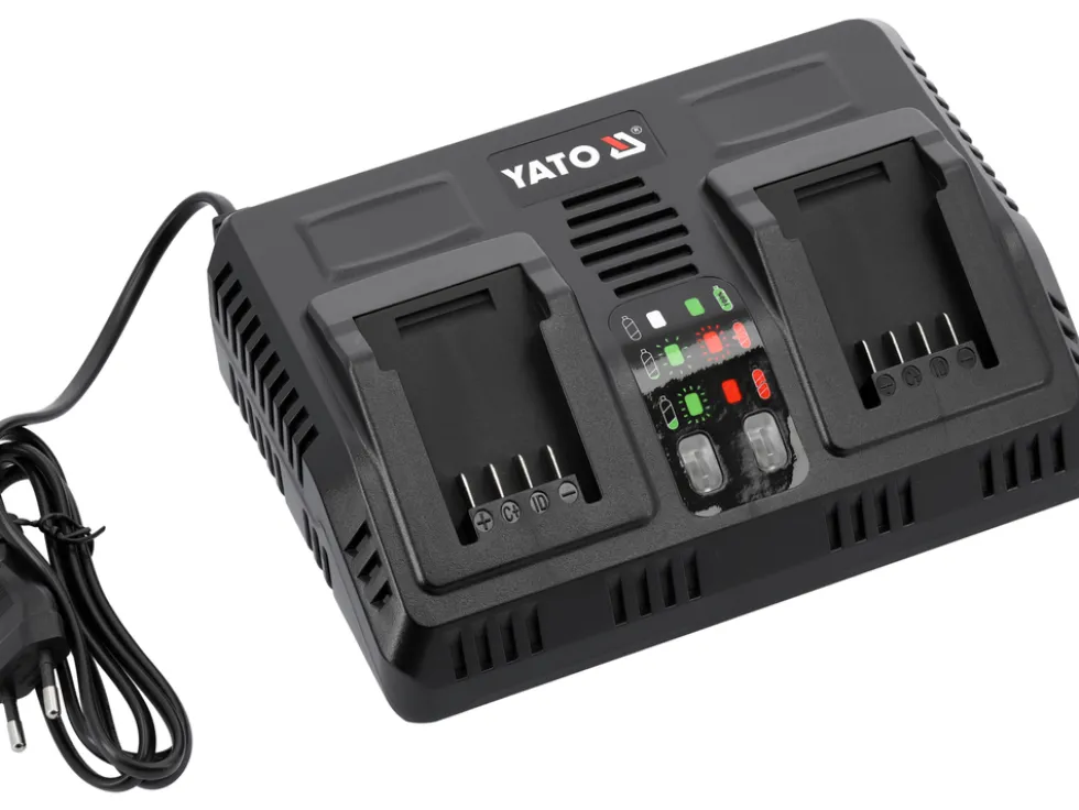 ŁADOWARKA INTELIGENTNA PODWÓJNA SYSTEM YATO 18V 4,5A