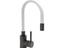 BATERIA ZLEW. 'BLACK FLEXIBLE' BIAŁA