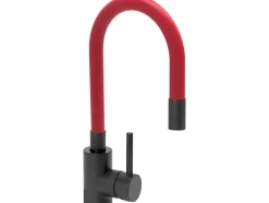 BATERIA ZLEW. 'BLACK FLEXIBLE' CZERWONA