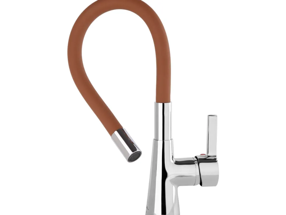 BATERIA ZLEWOZMYWAKOWA 'FLEXIBLE' BRĄZOWA