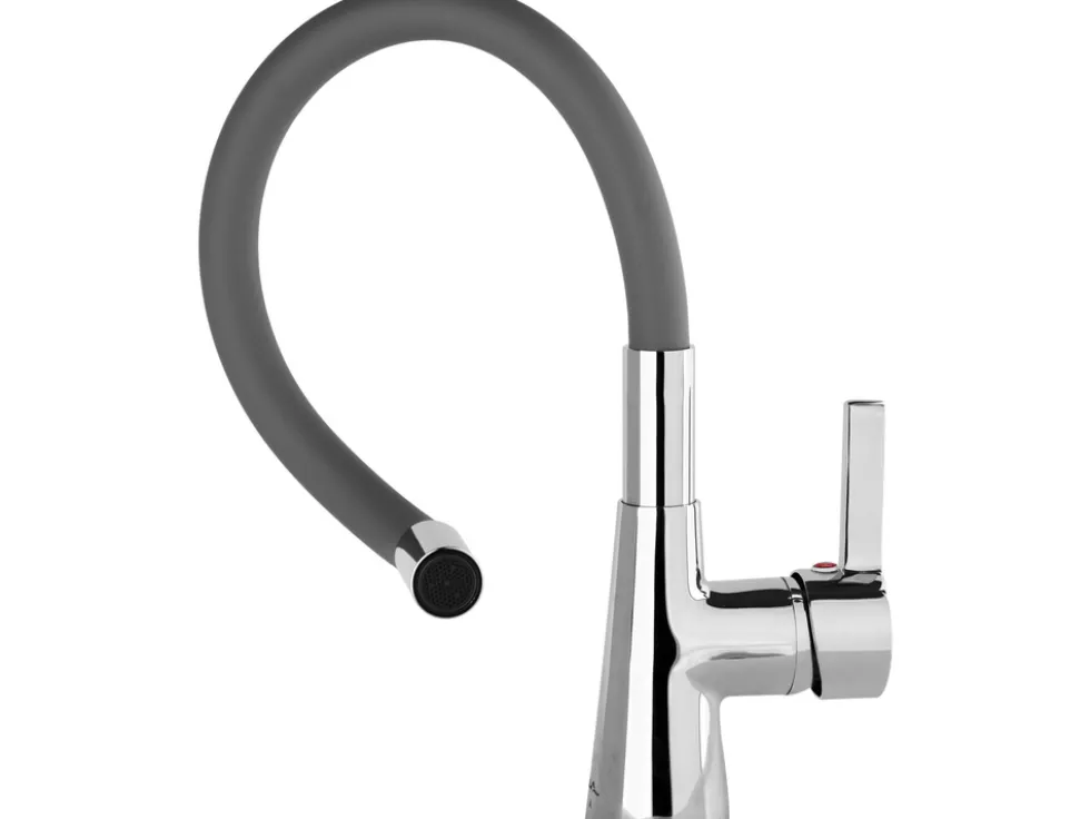 BATERIA ZLEWOZMYWAKOWA 'FLEXIBLE' C. SZARA