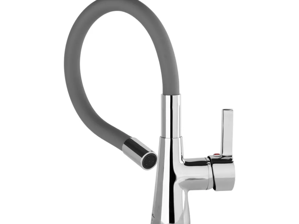 BATERIA ZLEWOZMYWAKOWA 'FLEXIBLE' C. SZARA
