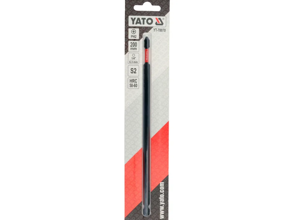 BIT UDAROWY 1/4"200 MM PH2 1 SZT