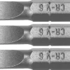 BITY 1/4"X25 MM, 6MM 3 SZT