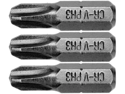 BITY 1/4"X25 MM PH3 3 SZT