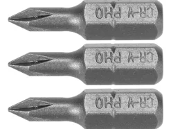 BITY 1/4"X25 MM PH0 3 SZT