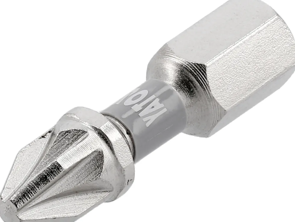 BITY 1/4"X25 MM PZ2 2 SZT NI