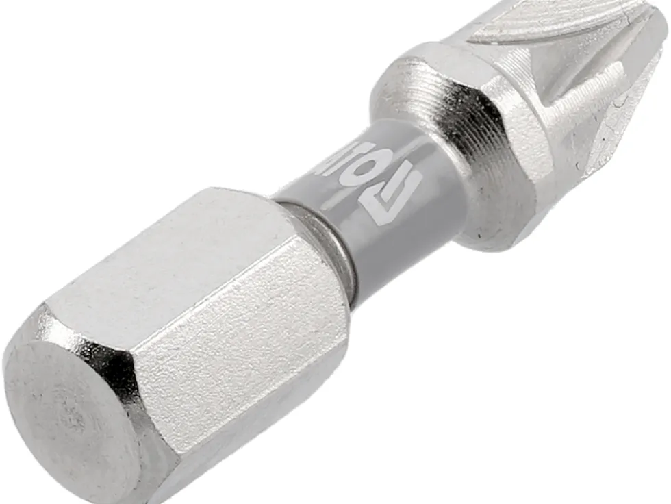 BITY 1/4"X25 MM PZ2 2 SZT NI