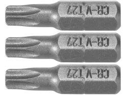 BITY 1/4"X25 MM TORX T27 3 SZT