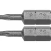 BITY 1/4"X25 MM TORX T8 2 SZT