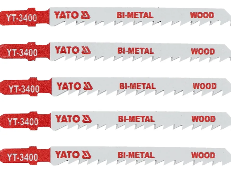 BRZESZCZOT DO WYRZYNARKI BIMETAL TYP T, 6 TPI, DO DREWNA / 5 SZT.