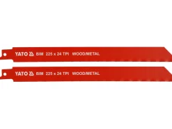 BRZESZCZOTY DO METALU I DREWNA BIM 225 MM 24TPI / 2 SZT.