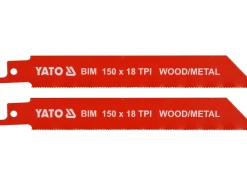 BRZESZCZOTY DO METALU I DREWNA BIM 150 MM 18TPI / 2 SZT.