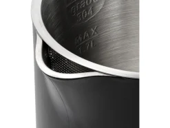 CZAJNIK ELEKTRYCZNY 1,7L, REGULACJA TEMPERATURY, CZARNY