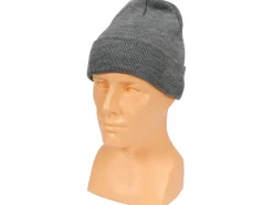 CZAPKA ZIMOWA WYWIJANA SZARA