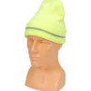 CZAPKA ZIMOWA WYWIJANA ZÓŁTA