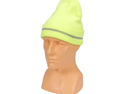 CZAPKA ZIMOWA WYWIJANA ZÓŁTA