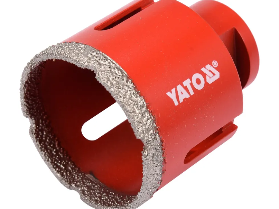 DIAMENTOWE WIERTŁO DO GRESU 51MM, DO WIERCENIA NA SUCHO PRZY UŻYCIU SZLIFIERKI KĄTOWEJ
