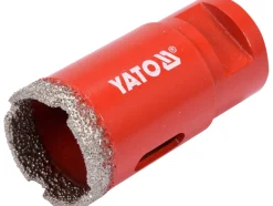 DIAMENTOWE WIERTŁO DO GRESU 30MM DO WIERCENIA NA SUCHO SZLIFIERKĄ KĄTOWĄ