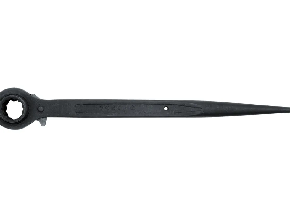 DWUSTRONNY KLUCZ NASADKOWY Z GRZECHOTKĄ 17X19 MM