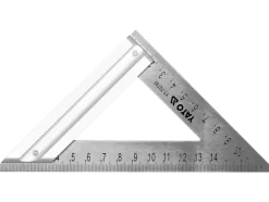 EKIERKA METALOWA 170 MM ZE STOPKĄ