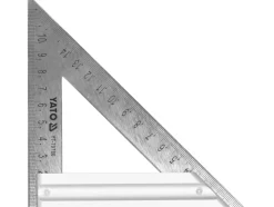EKIERKA METALOWA 170 MM ZE STOPKĄ