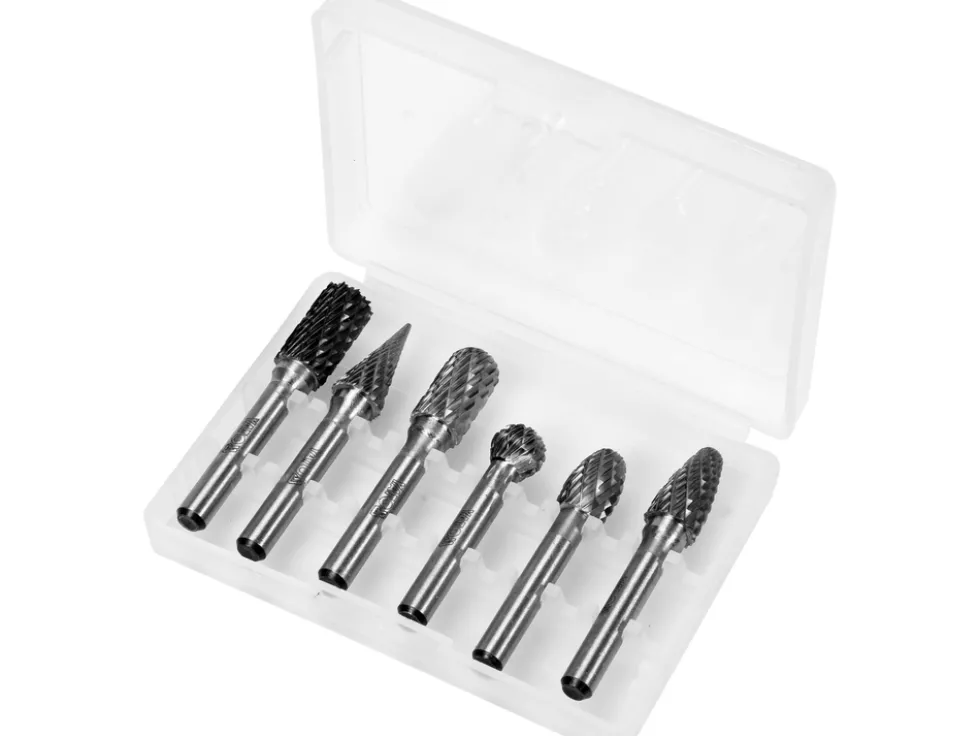 FREZY TRZPIENIOWE DO METALU 6SZT PREMIUM