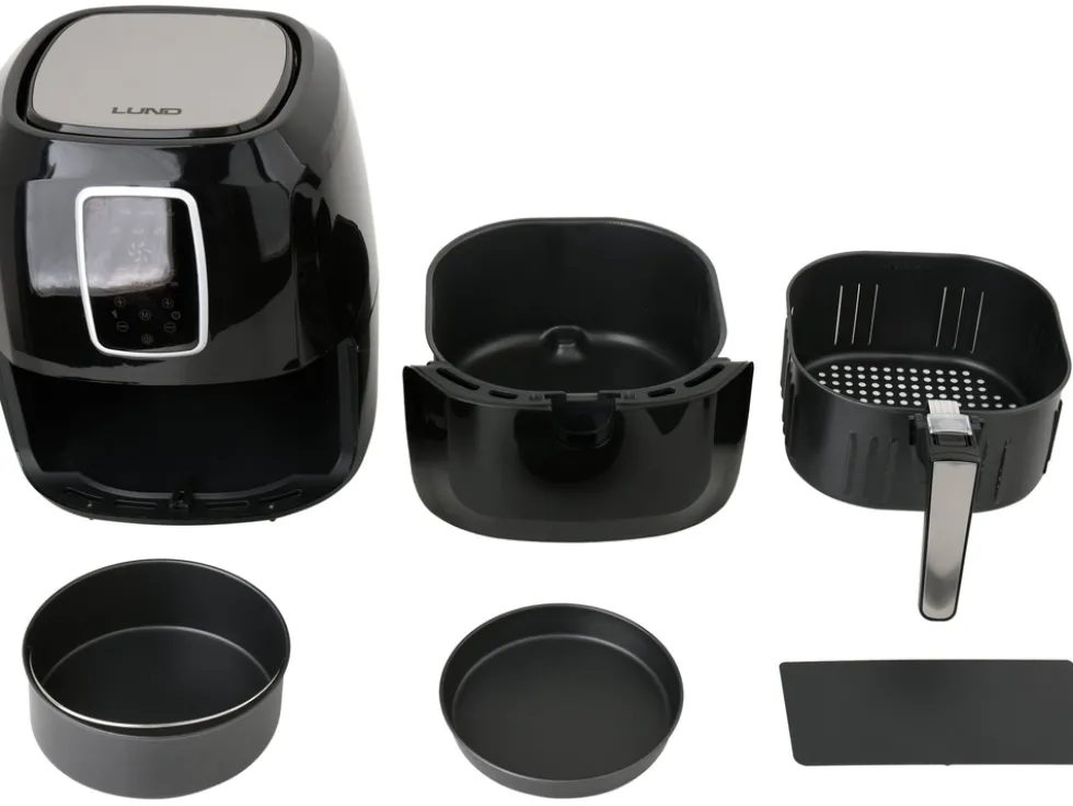FRYTKOWNICA BEZTŁUSZCZOWA AIR FRYER 1800W 5,2L CZARNA