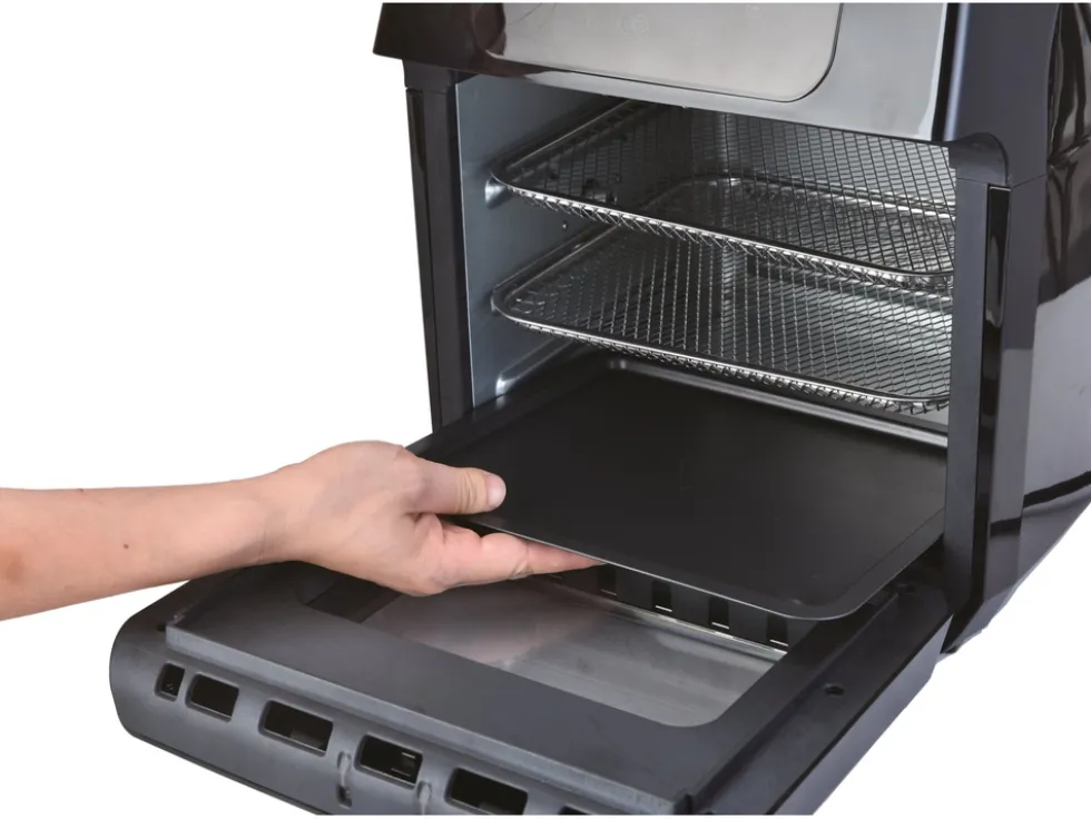 FRYTKOWNICA BEZTŁUSZCZOWA AIR FRYER (PIEKARNIK) 1800W 12L CZARNA