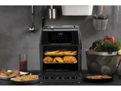 FRYTKOWNICA BEZTŁUSZCZOWA AIR FRYER (PIEKARNIK) 1800W 12L CZARNA