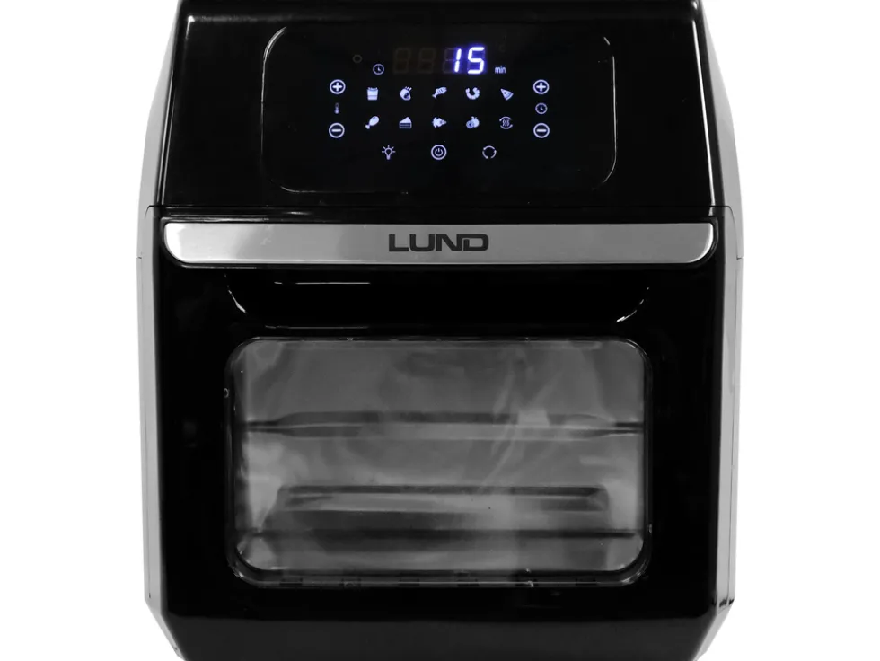 FRYTKOWNICA BEZTŁUSZCZOWA AIR FRYER (PIEKARNIK) 1800W 12L CZARNA