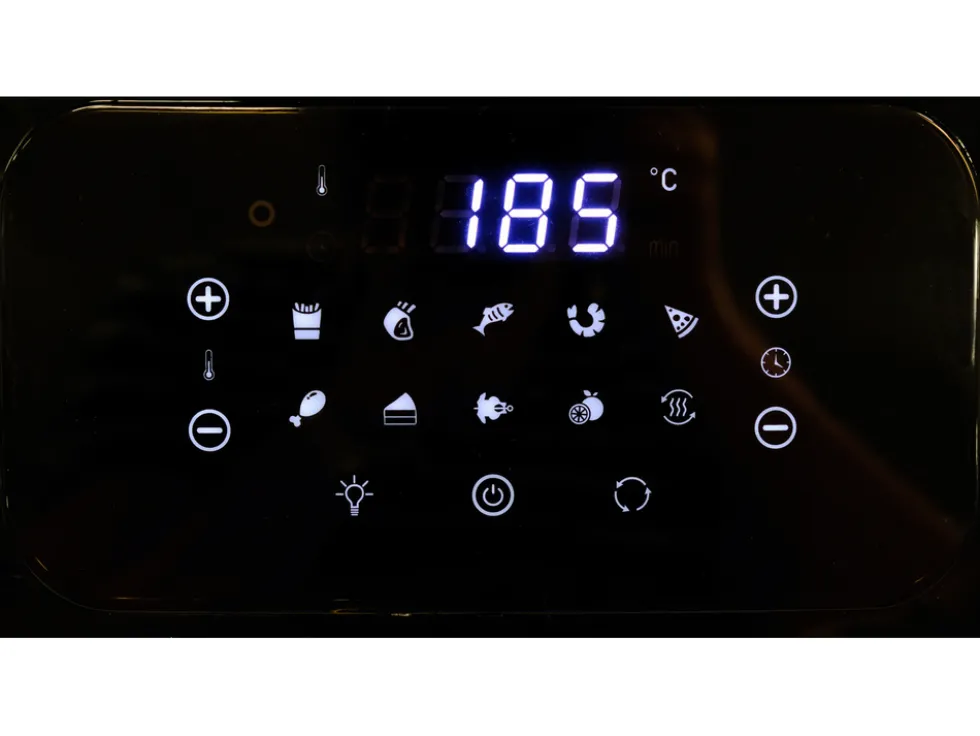 FRYTKOWNICA BEZTŁUSZCZOWA AIR FRYER (PIEKARNIK) 1800W 12L CZARNA