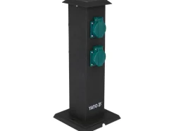 GNIAZDO OGRODOWE SŁUPEK STAL IP44 4X230V