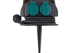 GNIAZDO OGRODOWE WBIJANE IP44 4X230V