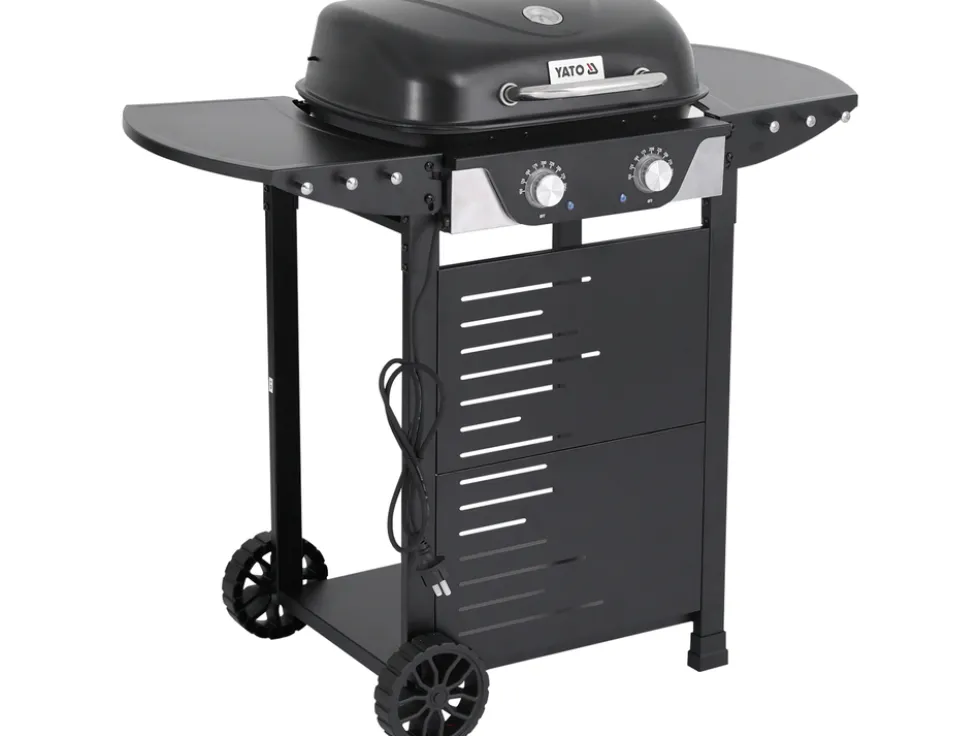 GRILL ELEKTRYCZNY, STOJĄCY ASAHI 2300W, 47 X 37CM