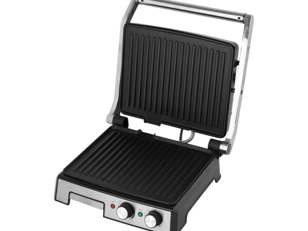 GRILL ELEKTRYCZNY 2000W, 29,5X24CM, TIMER