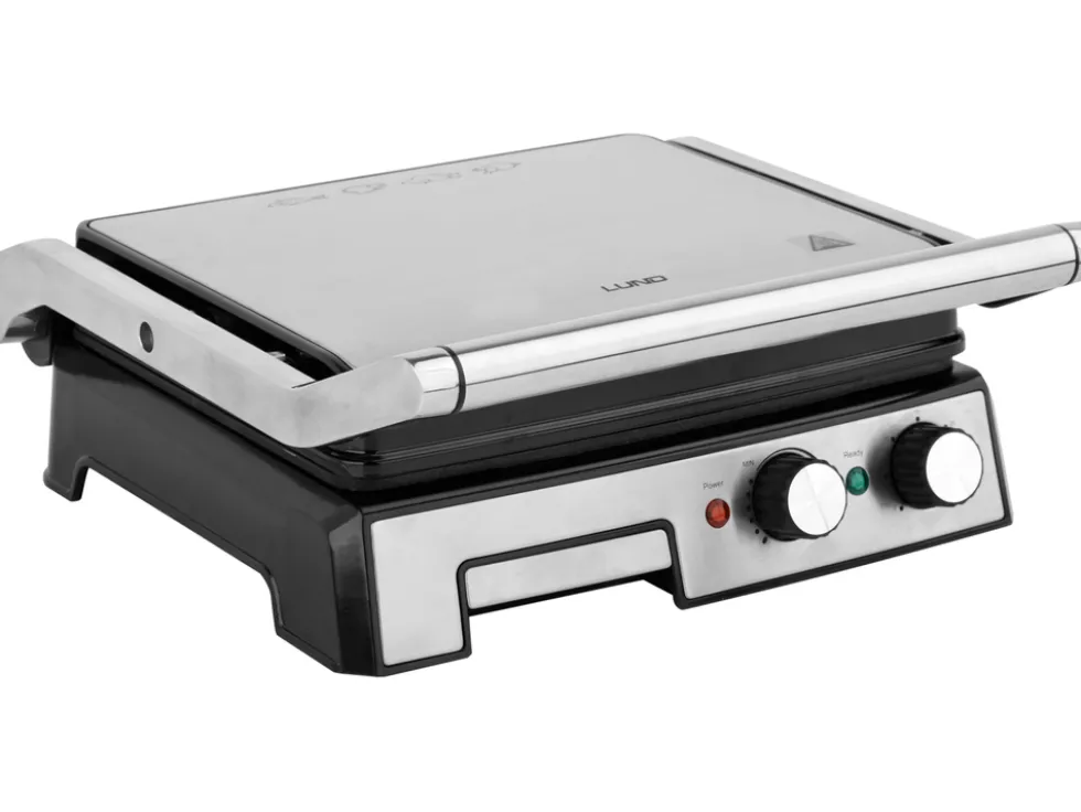 GRILL ELEKTRYCZNY 2000W, 29,5X24CM, TIMER