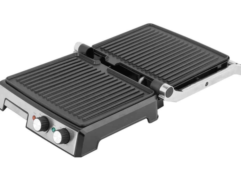 GRILL ELEKTRYCZNY 2000W, 29,5X24CM, TIMER