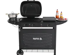 GRILL GAZOWY ASAHI 2+2, 5KW, 3W1