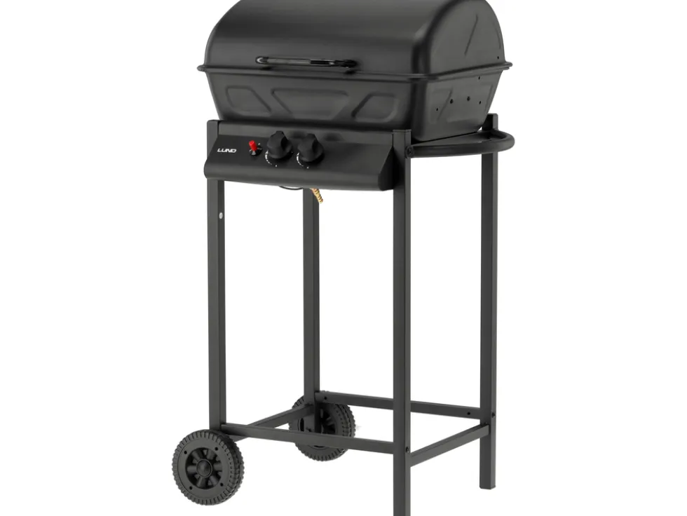 GRILL GAZOWY BAVEN, 2 PALNIKI 5,5KW CZARNY