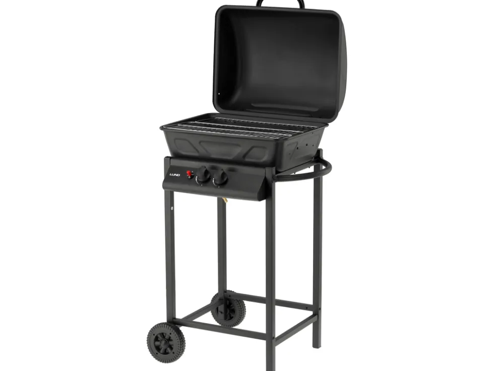 GRILL GAZOWY BAVEN, 2 PALNIKI 5,5KW CZARNY