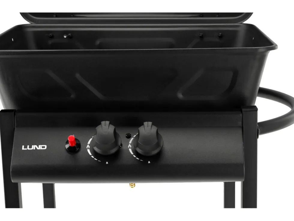 GRILL GAZOWY BAVEN, 2 PALNIKI 5,5KW CZARNY