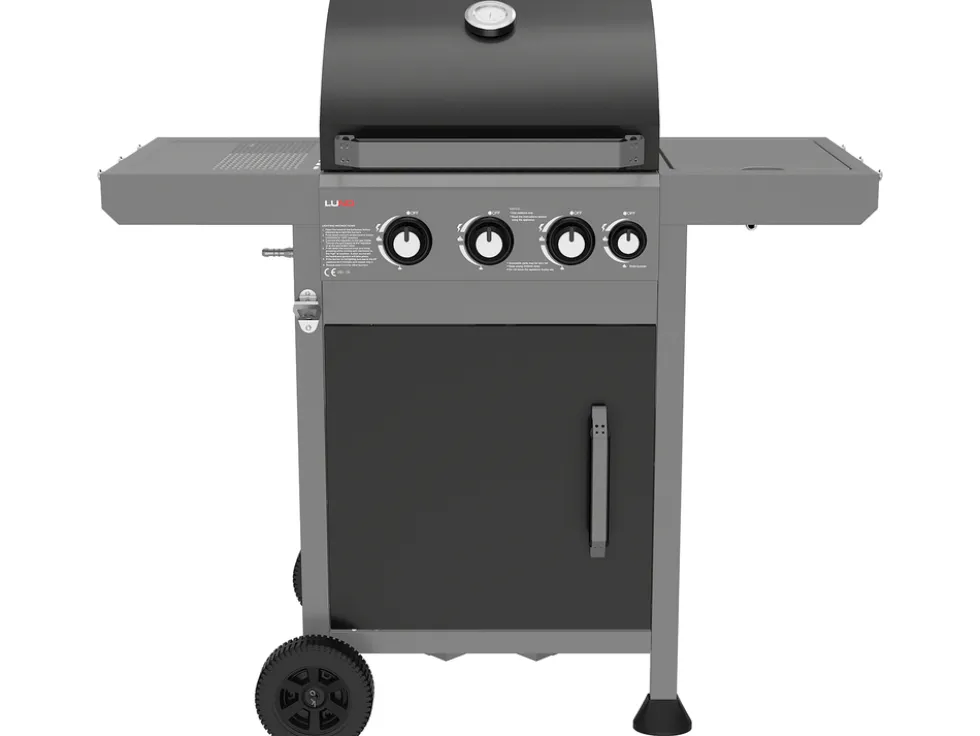 GRILL GAZOWY 3+1 ŻELIW RUSZT, 11,5KW