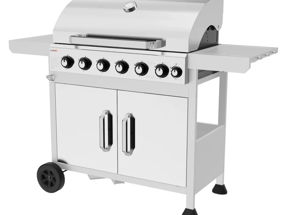 GRILL GAZOWY 6+1 ŻELIW RUSZT, 20,5KW