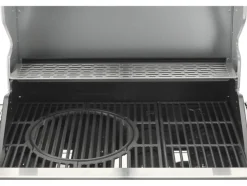 GRILL GAZOWY ITAMI 4+1 STAL NIERDZEWNA 14,2KW, Z SZYBĄ