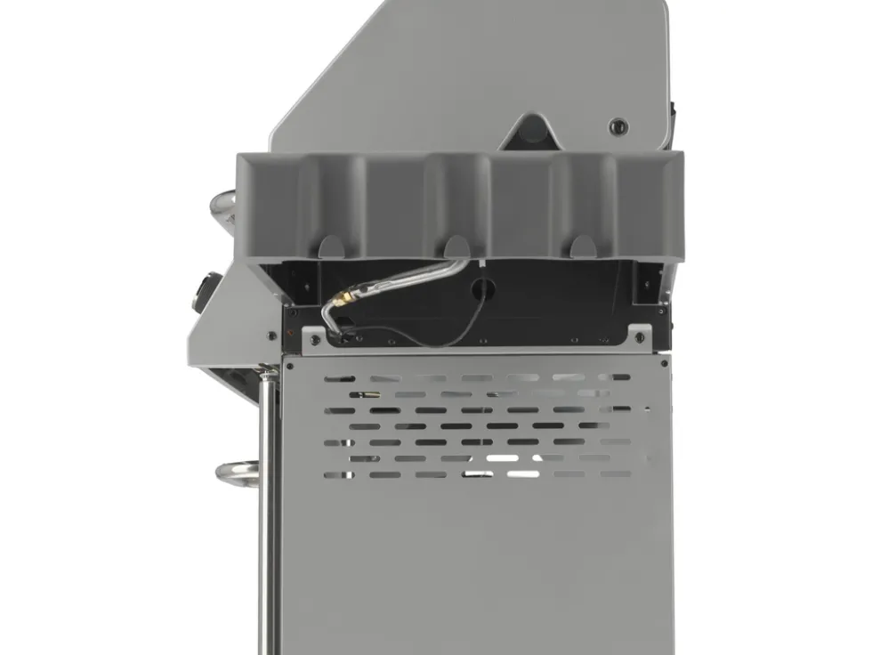 GRILL GAZOWY ITAMI 4+1 STAL NIERDZEWNA 14,2KW, Z SZYBĄ