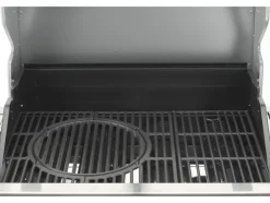 GRILL GAZOWY ITAMI 4+1 STAL NIERDZEWNA 14,2KW, Z SZYBĄ