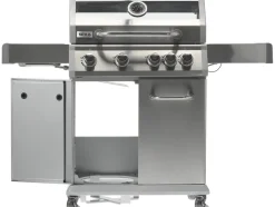 GRILL GAZOWY ITAMI 4+1 STAL NIERDZEWNA 14,2KW, Z SZYBĄ