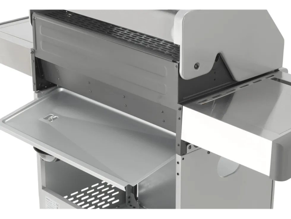 GRILL GAZOWY ITAMI 4+1 STAL NIERDZEWNA 14,2KW, Z SZYBĄ