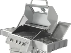 GRILL GAZOWY ITAMI 3+1 STAL NIERDZEWNA 11,5KW, Z SZYBĄ